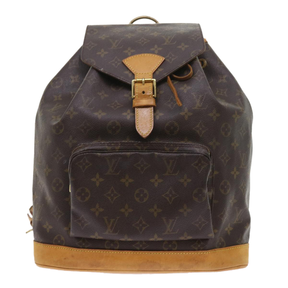 LOUIS VUITTON Monogram Montsouris GM Backpack M51135 LV Auth 55075 - Picture 13 of 16